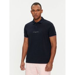 Tommy Hilfiger Pólóing Logo MW0MW34841 Sötétkék Regular Fit