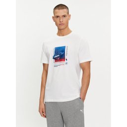 Puma Póló BMW MMS Car Graphic 624158 Fehér Regular Fit