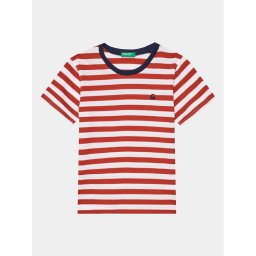 United Colors Of Benetton Póló 3EJGG10CZ Piros Regular Fit
