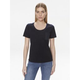 United Colors Of Benetton Póló 3J5CD106R Sötétkék Regular Fit