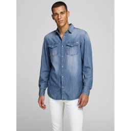 Jack&Jones Ing Sheridan 12138115 Kék Slim Fit