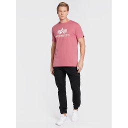 Alpha Industries Póló Basic 100501 Rózsaszín Regular Fit