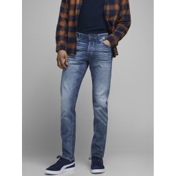 Jack&Jones Farmer Glenn 12148275 Kék Slim Fit
