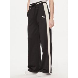 Puma Melegítő alsó T7 For The Fanbase 625025 Fekete Relaxed Fit