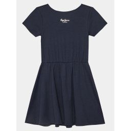 Pepe Jeans Nyári ruha Olya PG951663 Sötétkék Regular Fit