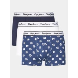 Pepe Jeans 3 darab boxer P Dot Tk 3P PMU11146 Kék