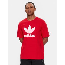 adidas Póló adicolor Trefoil IR8009 Piros Regular Fit