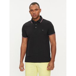 Tommy Hilfiger Pólóing 1985 MW0MW30750 Fekete Slim Fit