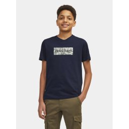 Jack&Jones Junior Póló Lafayette 12253973 Sötétkék Standard Fit
