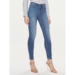 Lee Farmer Scarlet 112346881 Kék Skinny Fit