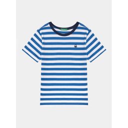 United Colors Of Benetton Póló 3EJGG10CZ Kék Regular Fit