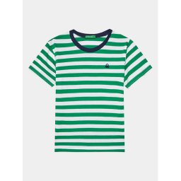 United Colors Of Benetton Póló 3EJGG10CZ Zöld Regular Fit