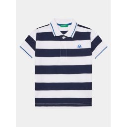 United Colors Of Benetton Pólóing 3EJDG300J Kék Regular Fit