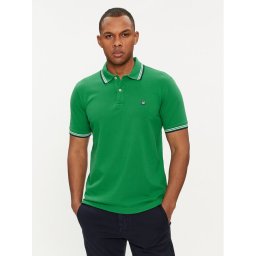 United Colors Of Benetton Pólóing 3WG9J3181 Zöld Regular Fit