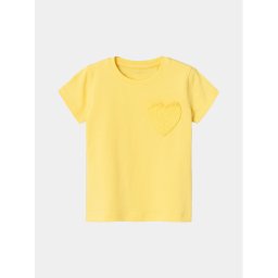 NAME IT Póló Deas 13228342 Sárga Regular Fit