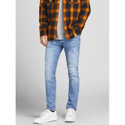 Jack&Jones Farmer Glenn 12203510 Kék Slim Fit