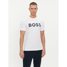 Boss Póló Thinking 1 50481923 Fehér Regular Fit
