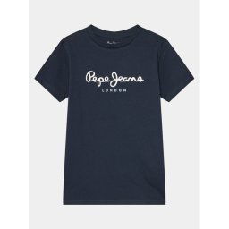 Pepe Jeans Póló New Art N PB503493 Sötétkék Regular Fit