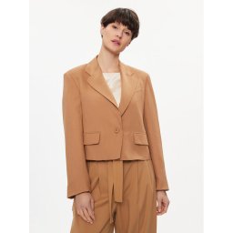 Weekend Max Mara Zakó Cantico 2415041062 Barna Regular Fit