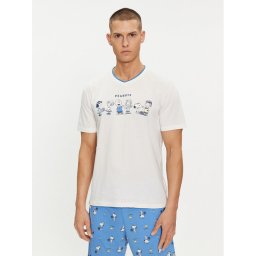 United Colors Of Benetton Pizsama felső 30964M01I Ekru Regular Fit