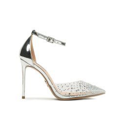 Steve Madden Magassarkú Ravaged Sandal SM11002564 SM11002564-751 Ezüst