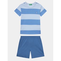 United Colors Of Benetton Pizsama 3ERS0P06G Kék Regular Fit