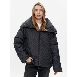 Replay Pehelykabát W7668B.000.74010 Fekete Relaxed Fit