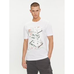 Boss Póló Te_Cassatte 50516003 Fehér Regular Fit