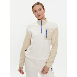 The North Face Polár kabát NF0A8843 Ekru Regular Fit