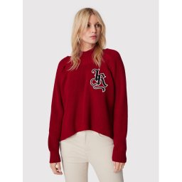 John Richmond Sweater Maglia RWA22053MA Piros Relaxed Fit
