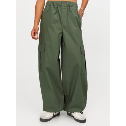 JJXX Szövet nadrág Yoko 12224655 Zöld Cargo Fit