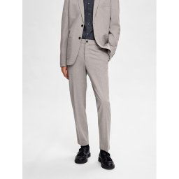 Selected Homme Öltöny nadrág 16092485 Szürke Slim Fit