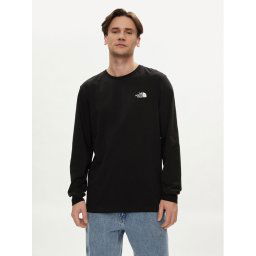 The North Face Hosszú ujjú Easy NF0A87N8 Fekete Regular Fit