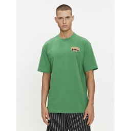 Puma Póló For The Fanbase Graphic 624395 Zöld Relaxed Fit