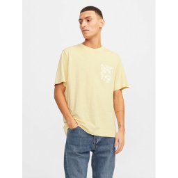 Jack&Jones Póló Lafayette 12250435 Sárga Standard Fit