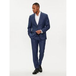 Boss Öltöny H-Huge-2Pcs-224 50509502 Kék Slim Fit