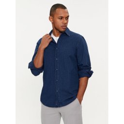 United Colors Of Benetton Ing 50GHUQ03L Kék Regular Fit
