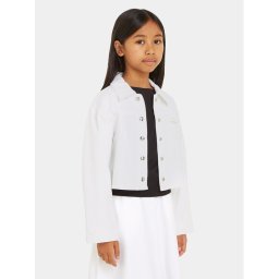 Calvin Klein Jeans Farmer kabát IG0IG02390 Fehér Regular Fit