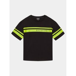 EA7 Emporio Armani Póló 3DBT58 BJ02Z 0203 Fekete Regular Fit