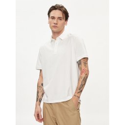Pepe Jeans Pólóing Harper PM542157 Fehér Regular Fit