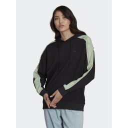 adidas Pulóver Retro Tape HM1533 Fekete Regular Fit