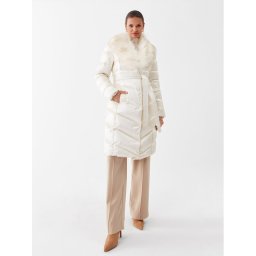 Marciano Guess Pehelykabát 2BGL41 9803Z Ekru Slim Fit