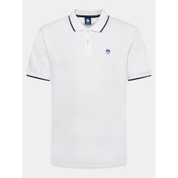 North Sails Pólóing 692452 Fehér Regular Fit