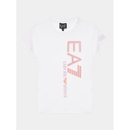 EA7 Emporio Armani Póló 3DFT14 FJLIZ 1100 Fehér Regular Fit