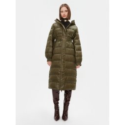 TWINSET Pehelykabát 232TT2351 Zöld Regular Fit