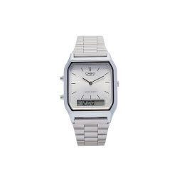 Casio Karóra Vintage Maxi AQ-230A-7AMQYES Ezüst