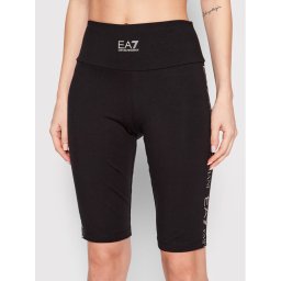 EA7 Emporio Armani Kerékpáros nadrág 3LTS61 TJ01Z 0200 Fekete Slim Fit
