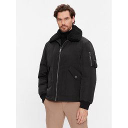Boss Átmeneti kabát Calliano 50498199 Fekete Regular Fit