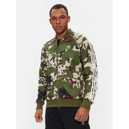 adidas Pulóver Camo SSTR IS0253 Zöld Regular Fit