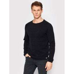 Jack&Jones Sweater Hill 12157321 Fekete Regular Fit